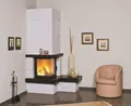 Hark Marmorkamin Nebraska 1 (Bank R) 5kW Rad. 500/57 K Granit/Marmor black/weiss