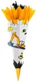 goldbuch 97 722 Schultüten-Bastelset Bagger, 3D Zuckertüte ca. 70 cm, Schultüte zum Basteln und Gestalten, Geschenktüte für Jungen und Mädchen, aus Karton, zur Einschulung und Schulanfang