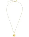 Purelei Sun Kette Damen (Gold) – Halskette Damen aus langlebigem Edelstahl – Wasserfeste Kette mit Anhänger – 50-55 cm Länge verstellbar – Halskette für deinen individuellen Look