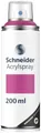 Schneider Paint-It 030 Supreme DIY Acryllack (hochdeckende Sprühfarbe, UV-beständig, 200 ml, Acrylspray für fast alle Untergründe) violet matt
