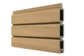 FIBERDECK WPC Modern Sichtschutz Windschutz Zaun Sichtschutzzaun für Garten