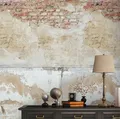 living walls Fototapete Fototapete Steinoptik, glatt, matt, gemustert, neutral, (1 St), Steinwand Betonwand Stein-Tapete Loft Industrial Tapeten Wohnzimmer