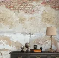 Fototapete Backstein Mauer Putz Optik Used-Look Beige Grau 39249-1 (5,78€/1qm)