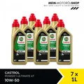 Castrol Power 1 Ultimate 4T Motorradöl 10W-50 MA-2 API SN 7x1 Liter = 7 Liter