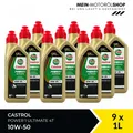 Castrol Power 1 Ultimate 4T Motorradöl 10W-50 MA-2 API SN 9x1 Liter = 9 Liter
