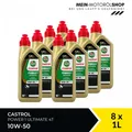 Castrol Power 1 Ultimate 4T Motorradöl 10W-50 MA-2 API SN 8x1 Liter = 8 Liter