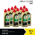 Castrol Power 1 Ultimate 4T Motorradöl 10W-50 MA-2 API SN 10x1 Liter = 10 Liter