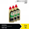 Castrol Power 1 Ultimate 4T Motorradöl 10W-50 MA-2 API SN 3x1 Liter = 3 Liter