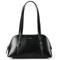 Hugo Syndra Schultertasche 28 cm  schwarz