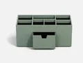 BIGSO VENDELA Schreibtisch Organizer mit 7 Fächern und Schublade – Ablagebox ...