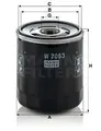 Ölfilter Anschraubfilter W 7053 MANN-FILTER für PEUGEOT CITROËN TALBOT FIAT LADA