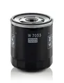 MANN-FILTER Ölfilter W 7053 Anschraubfilter für FIAT CITROËN NISSAN DAIHATSU 106