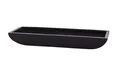 VIVANNO Pflanzschale Fiberglas ZOEY Schale - Anthrazit Matt (1 St), 64x24x10 cm