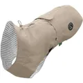 Hunter Hunde-Regenmantel Milford, Farbe: Taupe, ergonomische Passform für optimalen Schutz, individuell verstellbar, Reißverschluss für Geschirrträger, pflegeleicht & waschbar bei 30 °C, Größe: 35