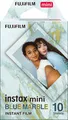 instax mini instant film, Blue Marble border, 10 shot pack, suitable for all ins