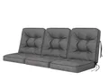 3x Venus Gartenbank Schaukelkissen Set Outdoor wasserdicht abnehmbarer Bezug