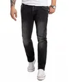 Rock Creek Herren Jeans Regular Fit Stretch Jeans Männerhose Herrenjeans Denim Hosen Herrenhose Straight Cut Stonewashed RC-2273 Dunkelgrau W29 L30