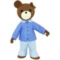 Figur - Teddybär Uszatek im Pyjama