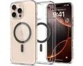 Spigen Handyhülle Ultra Hybrid Graphit mit Magnetfunktion Kompatibel mit iPhone 16 Pro 6,3, Graphitfarbener Rahmen mit integrierter Magnetfunktion