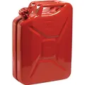 Kraftstoffkanister 20l Feuerrot RAL 3000 Stahlbl.0,9mm L345xB165xH470mm VALPRO - Rot