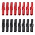 AEDIKO 16pcs 4mm Banana Plug Coupler Female to Female Banana Socket Jack Insulated Plug for 4 mm Banana Plug Connector Extension Adapter Multimeter Speaker