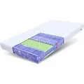 Matratze 90x200 cm HYBRID Höhe ca. 21 cm H4 Kaltschaum HR-Schaum Jersey Bezug