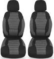Schonbezüge Sitzbezüge für Seat Leon 2 1P Bj 2005-12 in Schwarz KT104