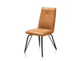 Habufa MĂ¶bel Habufa Bella Stuhl Microfaser Rocky, Cognac 8712696800674
