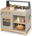 MUSTERKIND® Spielküche Prunus, warmgrau/natur Holz