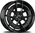 GMP Energia black glossy 10.5x21 ET48 - LK5/114.3 ML64.1 Alufelge schwarz