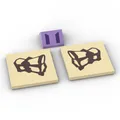 Upgrade-Kit (bedruckte Teile) für LEGO® Fortnite 77071 Vorratslama
