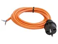 70917 Kabel 2x1,5mm2 CEE 7/17 (C) Stecker,Leitungen PUR 5m orange AS SCHWABE