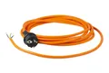 Schwabe Pur-Baustellen-Anschlussleitung / Zuleitung 5 m H07BQ-F 2x1,5 orange