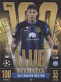 Match Attax Champions League 2023/2024 484 - Alessandro Bastoni - 100 Club