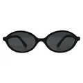 Miu Miu MU04ZS 1AB5S0 schwarz dunkelgrau Sonnenbrille