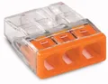 Wago Compact Steckklemme Anzahl Leiter  3, 0,5 - 2,5 mm², 100 Stück  Steckklemme