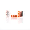 WAGO Dosen Klemmen 2273-203 |3 Leiter |0,5-2,5mm² |orange |100 Stück