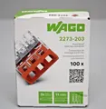 Wago 2273-203 COMPACT Verbindungsdosenklemme 0,5-2,5mm² (100 Stück) NEU