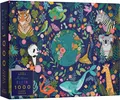 Elena Essex Puzzle - Mother Earth/Puzzle Erwachsene Anspruchsvoll / 1000 Puzzle/Puzzel/Katze Pflanzen Sukkulenten/Puzzlegröße 70 x 50 cm