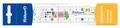 Pelikan Lineal combino, 150 mm, transparent