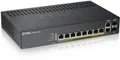 Zyxel GS1920-8HPV2 Managed Gigabit Ethernet (10/100/1000) Power over Ethernet (PoE) Schwarz