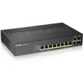 Zyxel GS1920-8HPv2 10 Port Smart Managed Gb Switch - Schwarz