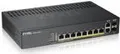 Zyxel GS1920-8HPv2 - Switch - Smart - 8 x 10/100/1000 (PoE+) + 2 x Kombi-Gigabit-SFP - Desktop, wandmontierbar - PoE+ (130 W) (GS1920-8HPV2-EU0101F)