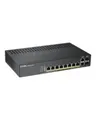 ZyXEL GS1920-8HPv2 Switch Smart 8 x 10/100/1000 PoE+ + 2 x Kombi-Gigabit-SFP Desktop wandmontierbar 130 W (GS1920-8HPV2-EU0101F)