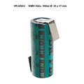 Sanyo HR-4/5AU NiMH Akku 2150mAh 4/5A, 43x17mm mit Lötfahne in Z-Form