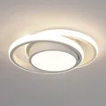 Comely LED Deckenlampe Modern, 32W, 2350LM, 4500K Neutralweiß, Rundes Design, Ø 270mm – Energieeffiziente LED Deckenleuchte für Schlafzimmer, Badezimmer, Küche, Flur & Balkon