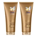 Dove Selbstbräunungslotion Summer Revived Hell Mittel Aloe Vera 2er Pack 2x200ml