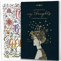 Lebenskompass® Malbuch für Erwachsene - Mandala für Entspannung von "Just Painting My Thoughts" - Mandalas für Erwachsene - Ausmalbuch mit Sprüchen & Zitaten