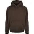 URBAN CLASSICS Sweatshirt Urban Classics Herren Blank Hoody (1-tlg) braun S (46)