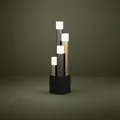 Tischleuchte Stars of Light, Estanterios, Schwarz, für Wohnzimmer, Aluminium, Modern - 10 - 10 - 42.5